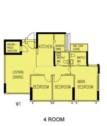 Blk 476A Melody Spring@ Yishun (Yishun), HDB 4 Rooms #639045731